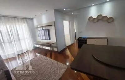 Rr8266 apartamento mobiliado 95m² condomínio classic - oportunidade - 3 dorms 2 vagas - barueri, sp - ótima localização - alphaville
