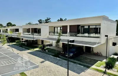 Rr8334 casa 154m² condomínio alphahouse i - oportunidade - 3 suítes 3 vagas - santana de parnaíba, sp - ótima localização - tanquinho