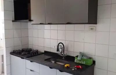 Rr8422 apartamento 48m² condomínio residencial itapuã - oportunidade - 2 dorms 1 vaga - carapicuíba, sp - parque roseira - ótima localização