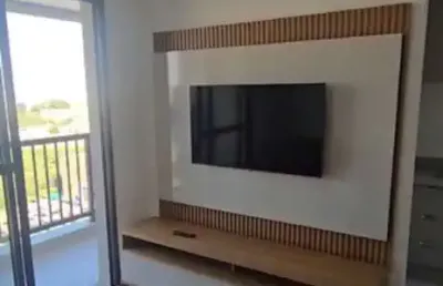 Rr8455 apartamento mobiliado 48m² condomínio elos barueri - barueri, sp - 2 dorms 1 vaga - oportunidade - ótima localização - aldeia