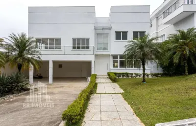 Rr8479 casa 442m² condomínio residencial 8 - oportunidade - 4 suítes 4 vagas - santana de parnaíba, sp - ótima localização - alphaville