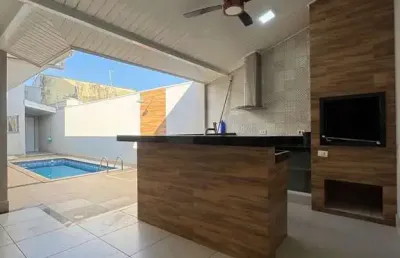 Rr0265 casa 192m² parque novo mundo - oportunidade - 4 dorms 2 vagas - americana, sp - ótima localização
