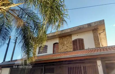 Rr0268 sobrado 285m² - jardim puche - oportunidade - 3 dorms 5 vagas - sumaré, sp - ótima localização