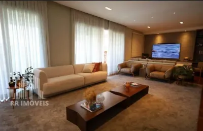 Rr8595 apartamento 284m² condomínio the penthouses - oportunidade - 4 suítes 5 vagas - santana de parnaíba, sp - ótima localização - tamboré