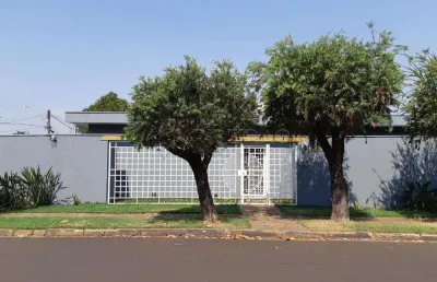 Casa térrea 4 dormitórios piscina locação ribeirania