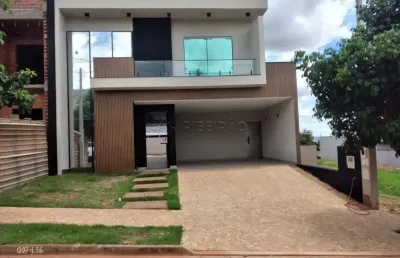 Sobrado à venda em condomínio reserva imperial com 3 suítes e piscina