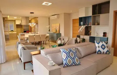 Apartamento no bairro nova aliança com 03 suites, lavabo, varanda gourmet, 04 vagas de garagem.