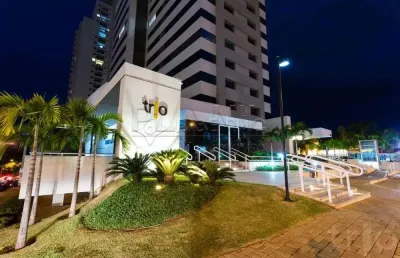 Apartamento mobiliado 1 suíte para locação no trio home