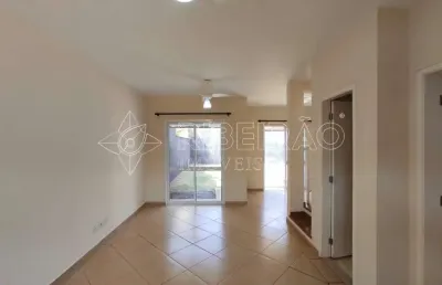Casa para locação, 3 dormitórios sendo 1 suíte, 2 vagas de garagem  no condomínio turmalina