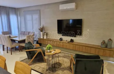 Casa mobiliada locação 03 suítes com piscina no condomínio buona vitta ribeirão