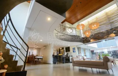 Casa em condomínio fechado com 5 quartos para alugar na Rua Alexandre François Neto, Rua Alcino Arantes, 60, Alphaville, Ribeirão Preto