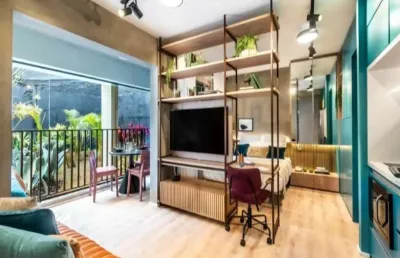 Apartamento a venda 36m² 01 dormitórios 01 banheiros ( nr) pinheiros contemporâneo jardins