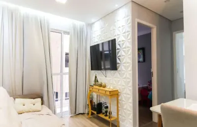 Apartamento com 2 dormitórios, 1 suite, 1 vaga na vila alpina para venda