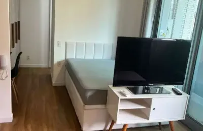 Apartamento com 1 quarto à venda na Avenida dos Carinás, --, Indianópolis, São Paulo