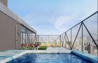 Apartamento à venda na consolação, são paulo - sp: 1 quarto, 1 banheiro, 33,00 m² - oportunidade imperdível!