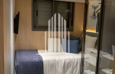Apartamento à venda no brooklin paulista, são paulo-sp: 2 quartos, 1 banheiro, 40m² de área. venha conferir!