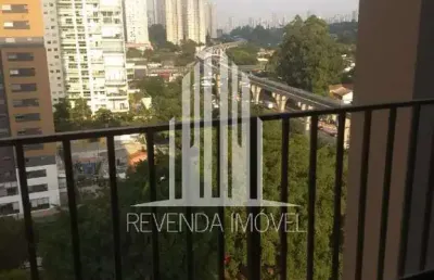 Apartamento à venda em são paulo - sp, no campo belo: 1 quarto, 27,00 m² de área, 200 metros estação campo belo