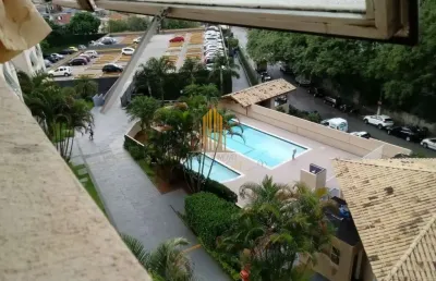 Condôminio edificio morada do parque, apart. 50m², 2 dormitórios, 2 banheiros, 1 vaga, jaguaré