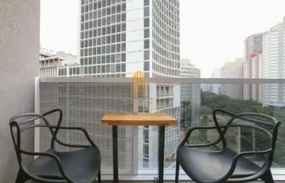 Setin downtown  - apartamento de 20m² - sendo um studio de 1 quarto, cozinha e banheiro - consolação