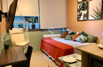 You harmonia studio de 24m² com 1 dormitorio e 1 banheiro em sumaré.  you harmonia studio nr de 24m²