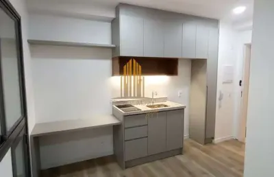 Condomínio cancioneiro de vora em santo amaro, studio residencial de 28m² sem vaga.