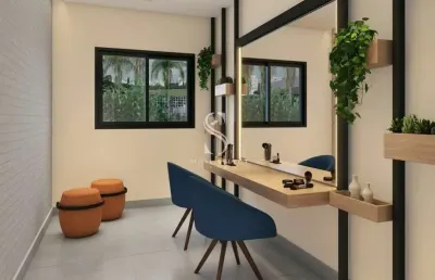 Vinx giovanni gronchi, santo amaro - apartamento de 38m² com 2 dormitórios, 1 banheiro e 1 vaga