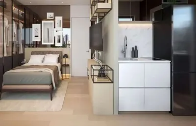 Condomínio arvorys da vila madalena, studio á venda com 34m² 1 dormitórios, 1 banheiros, com sacada