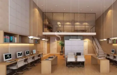 Edifício office garden - sala comercial de 52m² com banheiro, varanda e vaga.
