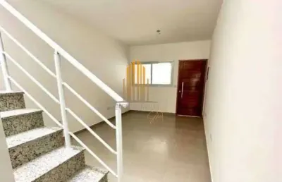 Vila mascote, sobrado residencial de 110m² com 3 dormitórios, 1 suíte,  portão eletrônico, 2 vagas.