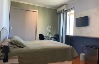 Edifício comfort ibirapuera, indianapolis, apartamento de 29m², 1 dormitório, 1 banheiro, 1 vaga