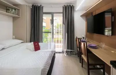 Apartamento com 1 quarto à venda na Alameda Jauaperi, --, Moema, São Paulo