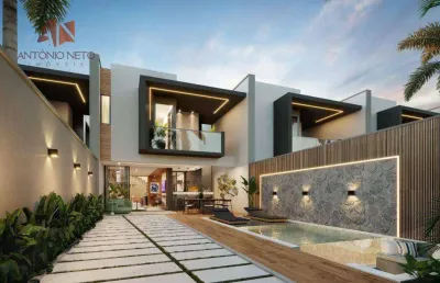 Casa em condomínio fechado com 4 quartos à venda na Avenida Francisco Ferreira Da Silva, 544, Eusebio, Eusébio