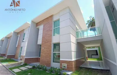 Casa com 3 dormitórios à venda, 138 m² por r$ 625.000,00 - eusébio - eusébio/ce