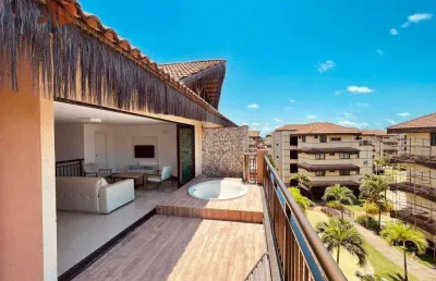 Apartamento com 4 dormitórios à venda, 203 m² por r$ 1.725.000,00 - aquiraz riviera - aquiraz/ce