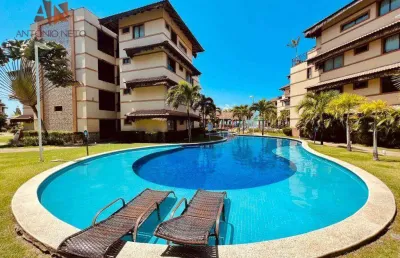 Apartamento com 4 dormitórios à venda, 163 m² por r$ 1.385.000,00 - aquiraz riviera - aquiraz/ce