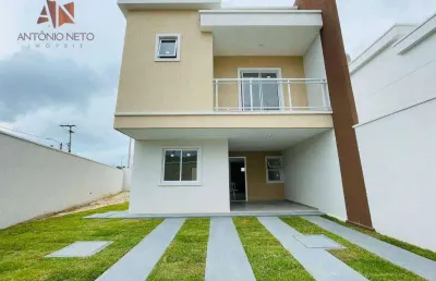 Casa com 4 dormitórios à venda, 127 m² por r$ 699.000,00 - eusébio - eusébio/ce
