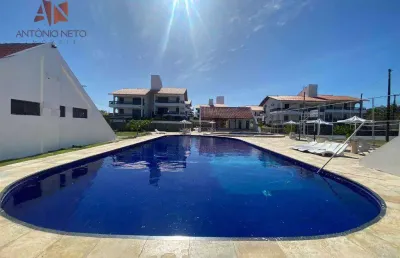 Apartamento com 4 dormitórios à venda, 107 m² por r$ 380.000,00 - prainha - aquiraz/ce