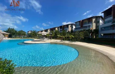 Apartamento com 3 dormitórios à venda, 114 m² por r$ 880.000,00 - porto das dunas - aquiraz/ce