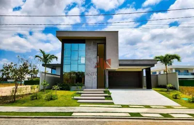 Casa á venda por r$ 1.990.000 ou aluguel por r$ 11.877/mês - cidade alpha - eusébio/ce