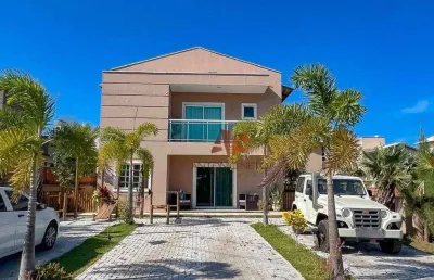 Casa com 8 suítes à venda, 300 m² por r$ 1.200.000 - cumbuco - caucaia/ce