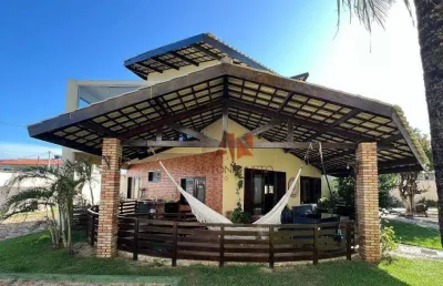 Casa com 3 dormitórios à venda, 214 m² por r$ 945.000,00 - tabuba - caucaia/ce