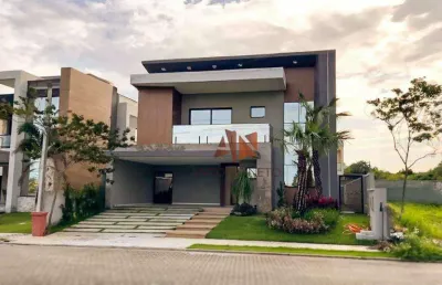 Casa à venda, 271 m² por r$ 1.850.000 - alphaville - eusébio/ceará
