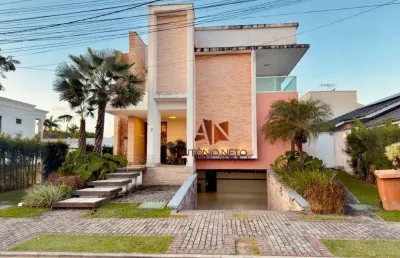 Casa com 4 dormitórios à venda, 518 m² por r$ 2.800.000,00 - pires façanha - eusébio/ce
