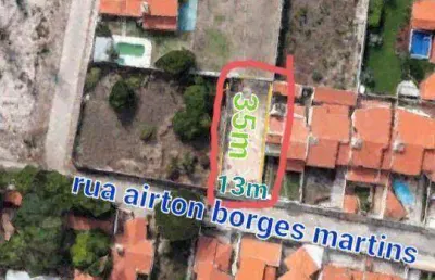 Terreno para alugar, 455 m² por r$ 2.000,00/mês - água fria - fortaleza/ce