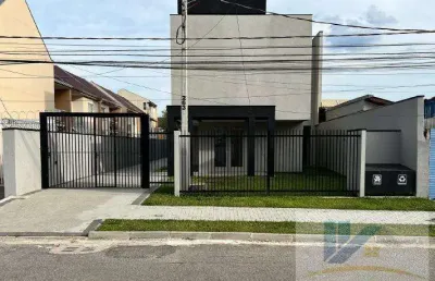 Sobrado para venda em curitiba, uberaba, 3 dormitórios, 1 suíte, 2 banheiros, 1 vaga