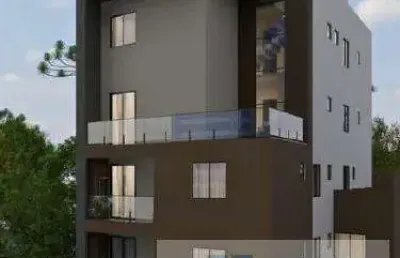 Cobertura para venda em são josé dos pinhais, cidade jardim, 3 dormitórios, 1 suíte, 3 banheiros, 1 vaga