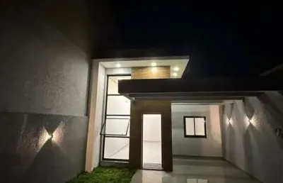 Casa para venda em são josé dos pinhais, cruzeiro, 3 dormitórios, 1 suíte, 2 banheiros, 2 vagas