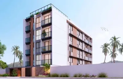 Flat com 1 dormitório à venda, 22 m² por r$ 233.580,00 - intermares - cabedelo/pb