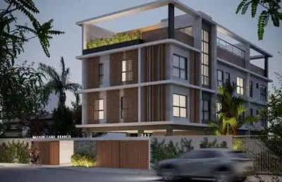 Maison cabo branco: apartamento de 2 quartos com vista para o mar - a partir de r$ 529.000,00
