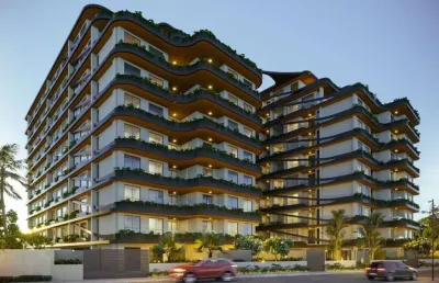Flat com 1 dormitório à venda, 38 m² por r$ 559.629,54 - poço - cabedelo/pb